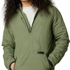 Fox Racing Howell Hooded Puffy Anorak Jacket Army