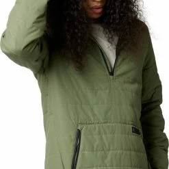 Fox Racing Howell Hooded Puffy Anorak Jacket Army -Fxr shop 5223208 4