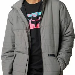 Fox Racing Howell Puffy Jacket Dark Gray