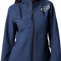 Fox Racing Pit Softshell Womens Jacket Deep Cobalt