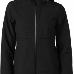 Fox Racing Pit Softshell Womens Jacket Black