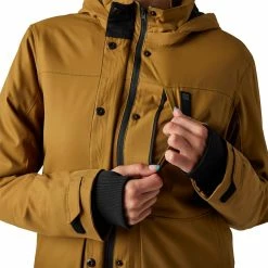 Fox Racing Polarizing Parka Womens Jacket Caramel -Fxr shop 5223219 5
