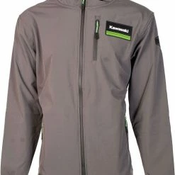 Factory Effex Kawasaki Soft Shell Jacket Gray